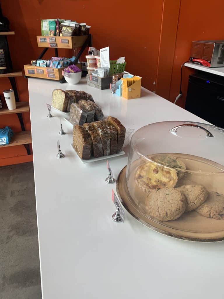 Pastries at Stoked Coffee Roasters
