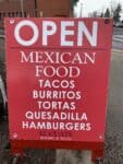 Open Sign for El Cuate Hood River 2