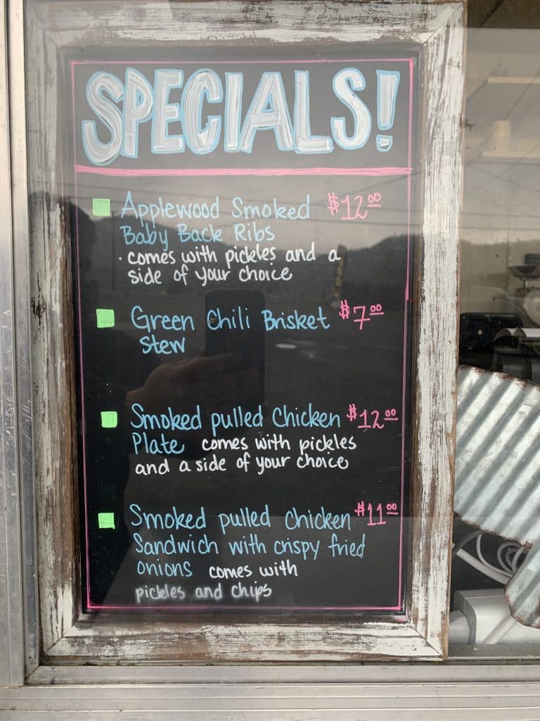 BBQ Hood River Specials