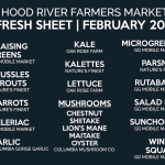 Hood River Farmers Market: February 20, 2021