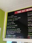 Menu of El Rincon Taqueria Hood River