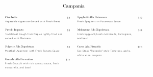 Pesco HR Menu