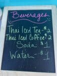 Beverage Menu Bestie Bowl Hood River