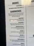 Lilos Hood River Menu drinks and sandwhiches