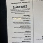 Lilos Hood River Menu drinks and sandwhiches