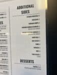 Side dishes on menu at Lilos BBQ Hood River