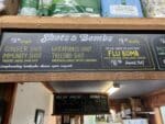 Shots and Bombs Menu at Treebird Family Farm Hood River