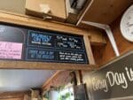 On Tap Menu at Treebird Family Farm Juice Bar