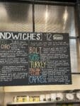 Sandwich Menu at Pelinti Pizza in Hood River