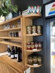 Items available for sale at Pelinti Pizza Hood River