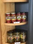 Items for sale at Pelinti Pizza Hood River