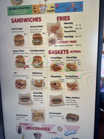 Twin Peaks Sandwiches, Fries, and Baskets