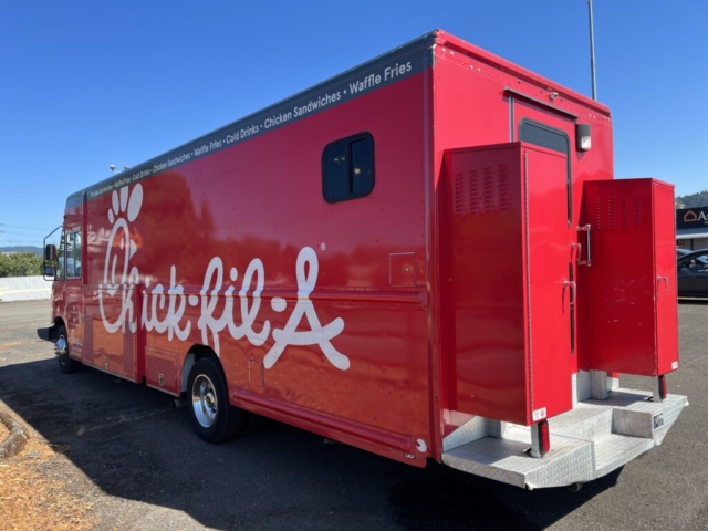 Chick Fil A Food Truck in Hood River