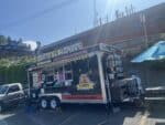 T Quito El Hambre in Hood River Food Truck, next to the old Hood River News
