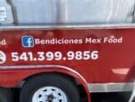 FacebooNk page of Bendiciones Mex Food in Hood River
