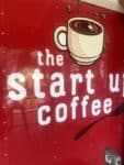 Start Up Coffee Logo and Sign in Hood River -- August 2026