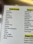 Fruit Syrups available at Start Up Coffee - August 2026