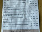 Pelinti Pizza specialty pizza menu with Cipolla Clavolo, Cloud Cap, Combinazione, Thai Chicken, and other options in Hood River