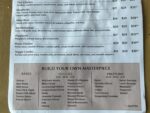 Pelinti Pizza build-your-own pizza menu with specialty pizzas and toppings in Hood River
